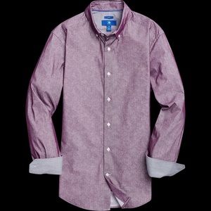 Egara Lavender Flocked Floral 🌺 Stripe 🌹